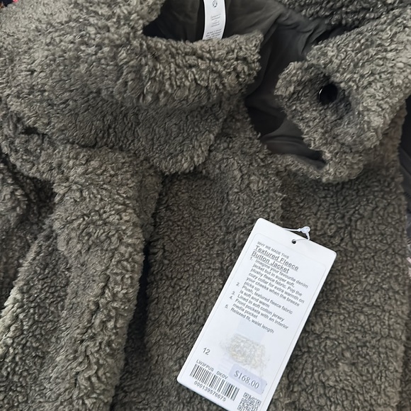 Lululemon Textured Fleece Button Jacket - Picture 6 of 6